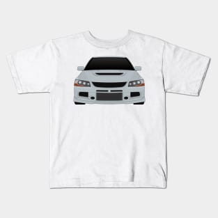 Evo IX Silver Kids T-Shirt